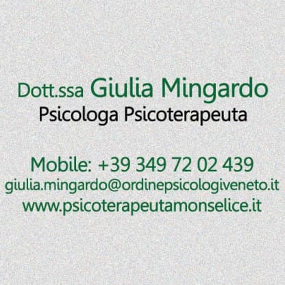 Dott.ssa Giulia Mingardo