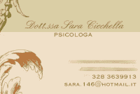 Dott.ssa Sara Cicchella Psicologa