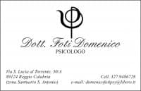Dott. Domenico Foti Psicologo