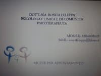 Dott.ssa rosita feleppa Psicologa Psicoterapeuta