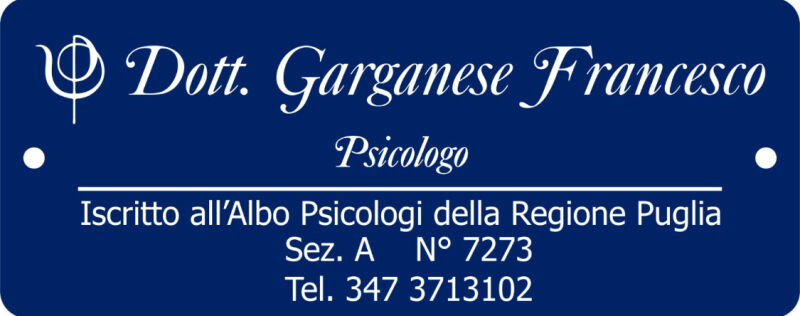 articoli di psicologia di Francesco Garganese
