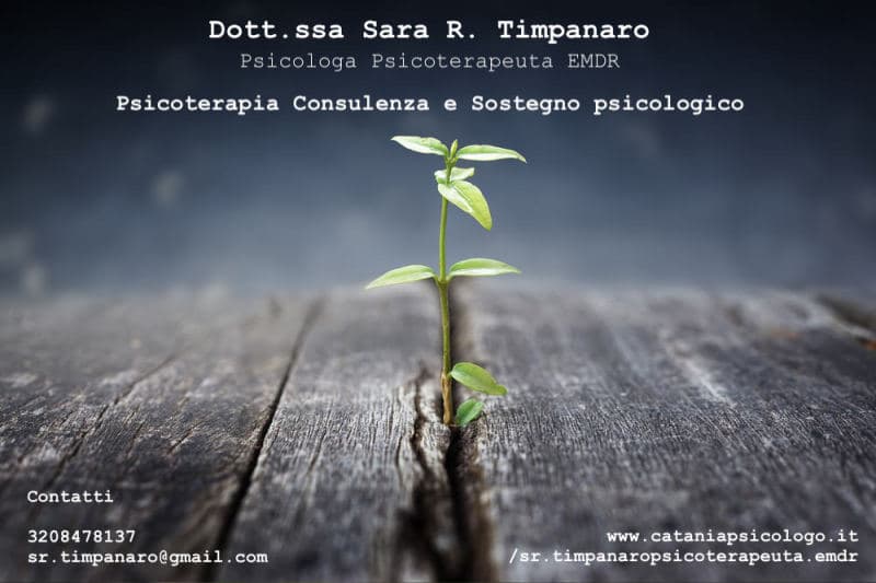 Dott.ssa Sara R. Timpanaro Psicologa Psicoterapeuta